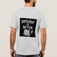 Anders is beter - Motivatie Tijger Shirt"