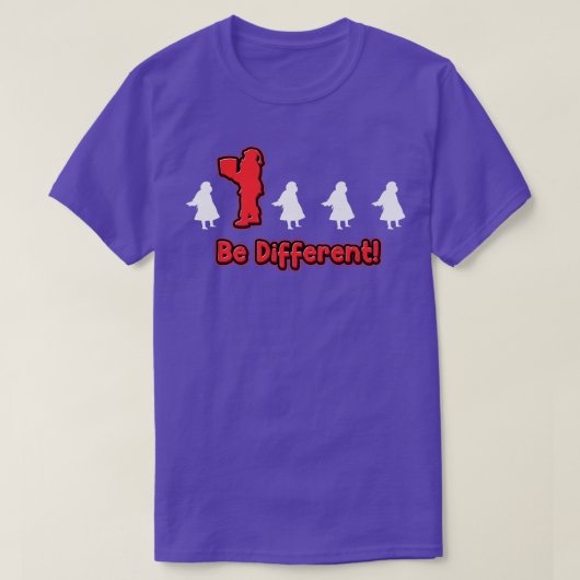 anders is Christkind een andere grappige kerstman T-shirt (Design voorkant)
