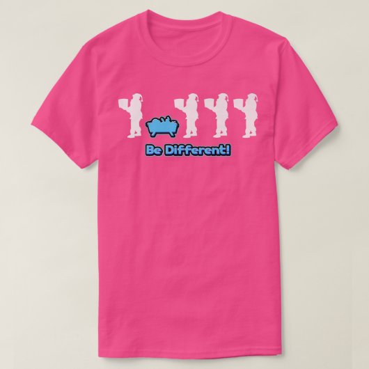 anders is Christkind een andere grappige kerstman T-shirt (Design voorkant)