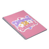 Anders Is Mooi Cute Pastel Kawaii Kinderen  Notitieboek (Rechterzijde)
