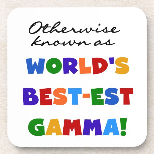 Anders Ken Best-Best Gamma Gifts Bier Onderzetter (Voorkant)