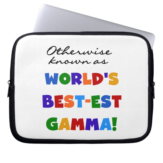 Anders Ken Best-Best Gamma Gifts Laptop Sleeve (Voorkant)