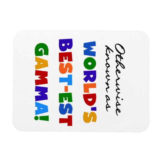 Anders Ken Best-Best Gamma Gifts Magneet (Horizontaal)