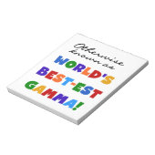 Anders Ken Best-Best Gamma Gifts Notitieblok (Linkerzijde)