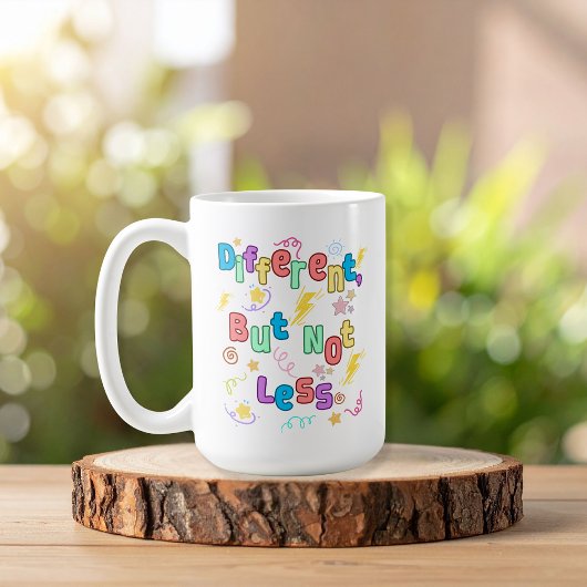 Anders, Maar Niet Minder - ADHD Bewustzijn Koffiemok