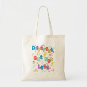 Anders, maar niet minder - ADHD-bewustzijn Tote Bag (Voorkant)