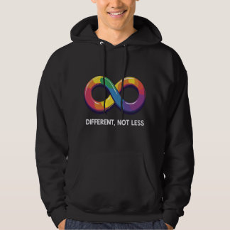 Anders niet minder - Autisme Bewustzijn Oneindighe Hoodie