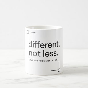 Anders, niet minder Minimalistische trots op inv Koffiemok