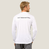 Anders, niet minder | Minimalistische trots op inv Tri-Blend Shirt (Achterkant)