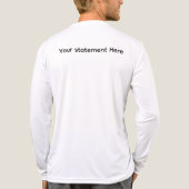 Anders, niet minder | Minimalistische trots op inv Tri-Blend Shirt (Achterkant)