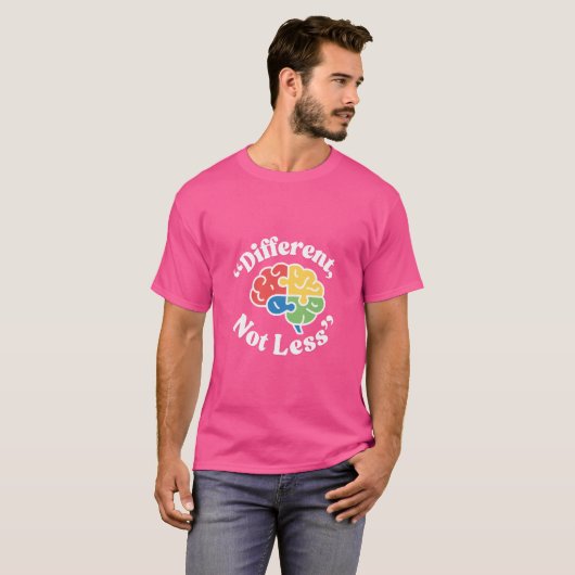 Anders, niet minder t-shirt (Voorkant volledig)