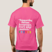 Anders, niet minder t-shirt (Achterkant)