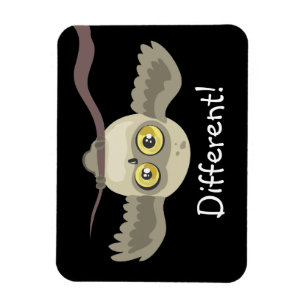 Anders! Omhoog naar beneden Owl!~magnet Magneet