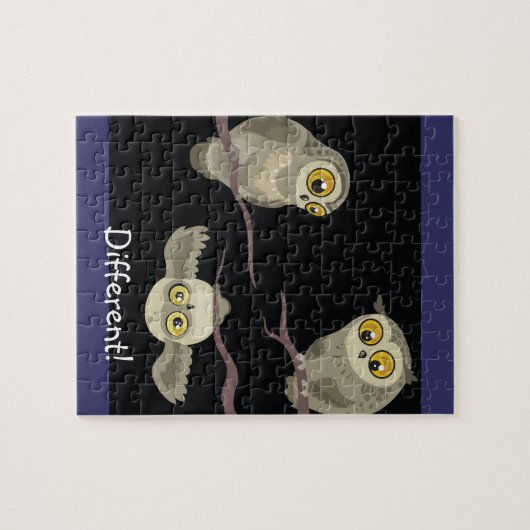 Anders! Ondersteboven Owl!~puzzel Legpuzzel (Horizontaal)