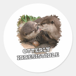 Anders onweerstaanbare charme ronde sticker