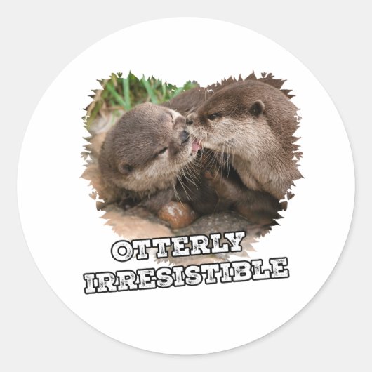 Anders onweerstaanbare charme ronde sticker (Voorkant)