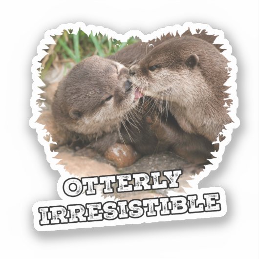 Anders onweerstaanbare charme sticker (Voorkant)