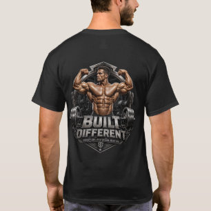 Anders Opgebouwd Bodybuilding & Fitness Motivatie T-shirt