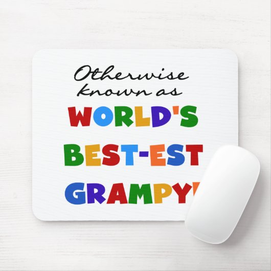 Anders 's Werelds best-grijze cadeautjes Muismat (Met muis)