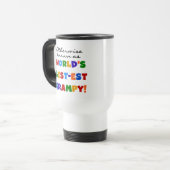 Anders 's Werelds best-grijze cadeautjes Reisbeker (Voorkant links)