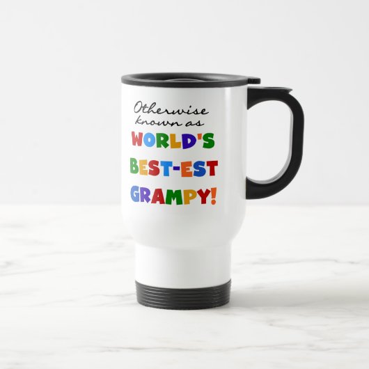 Anders 's Werelds best-grijze cadeautjes Reisbeker (Rechts)