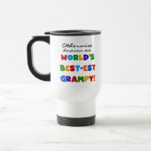 Anders 's Werelds best-grijze cadeautjes Reisbeker (Links)
