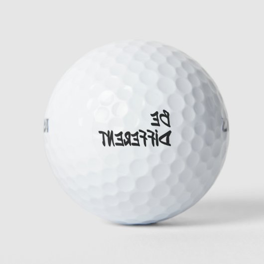 Anders zijn golfballen (Voorkant)