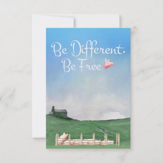 Anders zijn, vrij zijn (Voorkant)