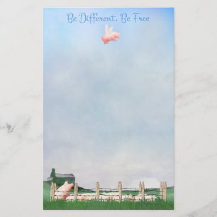 Anders zijn, vrij zijn briefpapier