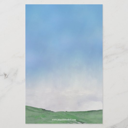 Anders zijn, vrij zijn briefpapier (Achterkant)