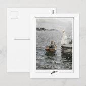 Anders Zorn #128 - Kunstmatig Briefkaart (Voorkant / Achterkant)