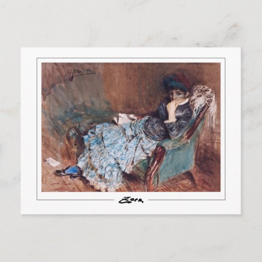 Anders Zorn #163 - Kunstkaart Briefkaart (Voorkant)