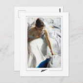 Anders Zorn #192 - Kunstmatig Briefkaart (Voorkant / Achterkant)