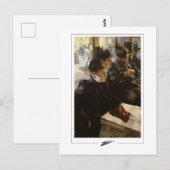 Anders Zorn #217 - Kunstkaart Briefkaart (Voorkant / Achterkant)