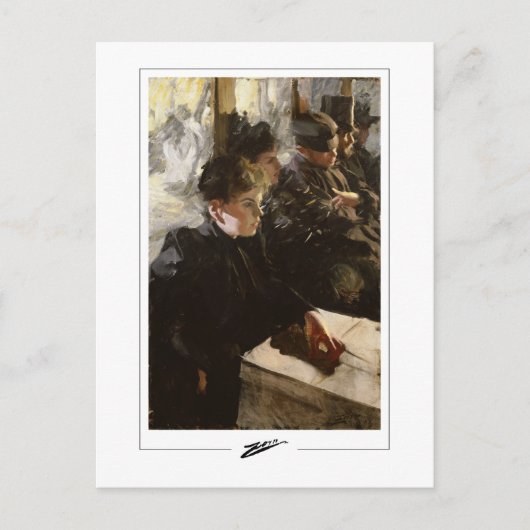 Anders Zorn #217 - Kunstkaart Briefkaart (Voorkant)