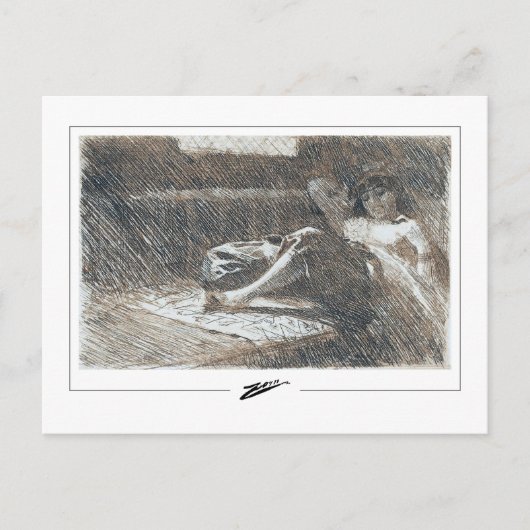 Anders Zorn #219 - Kunstkaart Briefkaart (Voorkant)