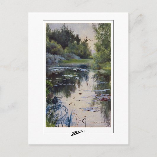 Anders Zorn #228 - Kunstkaart Briefkaart (Voorkant)
