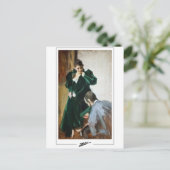 Anders Zorn #231 - Kunstmatig Briefkaart (Staand voorkant)