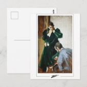 Anders Zorn #231 - Kunstmatig Briefkaart (Voorkant / Achterkant)