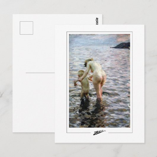 Anders Zorn #238 - Kunstkaart Briefkaart (Voorkant / Achterkant)