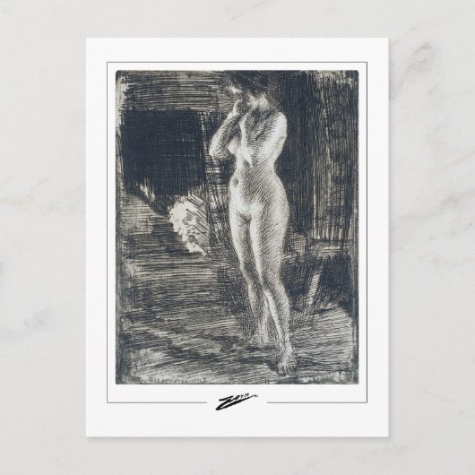 Anders Zorn #241 - Kunstmatig Briefkaart (Voorkant)