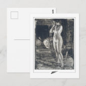 Anders Zorn #241 - Kunstposter Briefkaart (Voorkant / Achterkant)