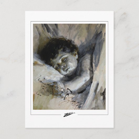 Anders Zorn #276 - Kunstmatig Briefkaart (Voorkant)