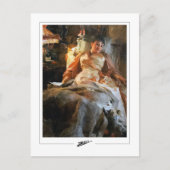 Anders Zorn #28 - Kunstmatig Briefkaart (Voorkant)