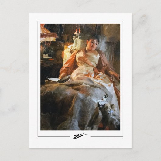 Anders Zorn #28 - Kunstmatig Briefkaart (Voorkant)