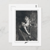 Anders Zorn #309 - Kunstmatig Briefkaart (Voorkant / Achterkant)