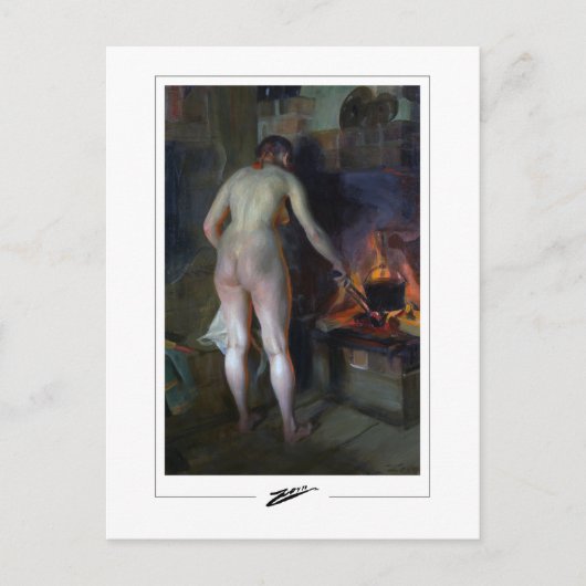 Anders Zorn #312 - Kunstkaart Briefkaart (Voorkant)