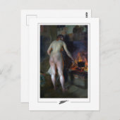 Anders Zorn #312 - Kunstmatig Briefkaart (Voorkant / Achterkant)