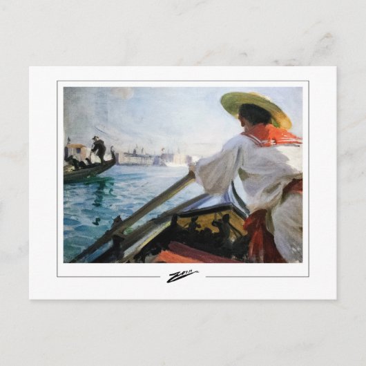 Anders Zorn #319 - Kunstmatig Briefkaart (Voorkant)