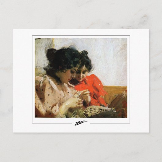 Anders Zorn #330 - Kunstkaart Briefkaart (Voorkant)